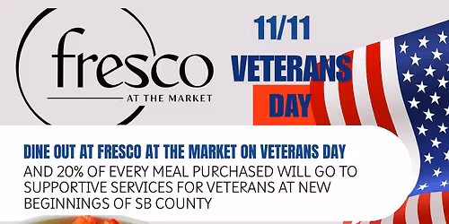 Veteran's Day Donation to New Beginnings!