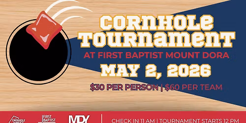First Baptist Mount Dora Cornhole Tournament