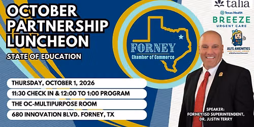 October 2026 Partnership Luncheon