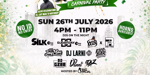Dj Jay Mac's Tropical Splash Carnival Party