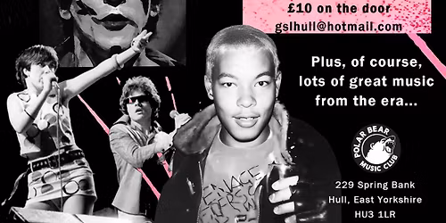 Adventures In Post Punk 79-81 \/\/ Polar Bear Music Club, Hull