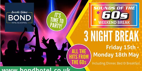 \ud83d\udd7a Retro Revival \u2013 60s Party Weekend!