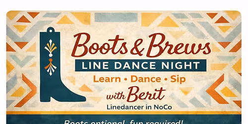Boots & Brews Line Dance Night