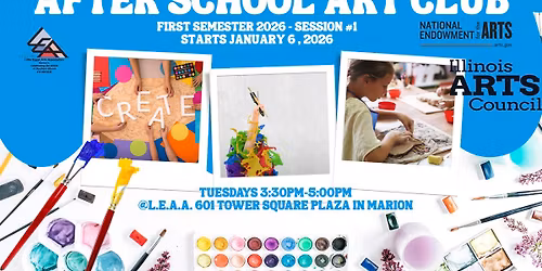 2nd Semester - Session #1 After School Art Club