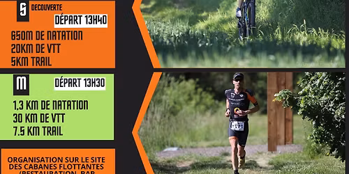 Cross triathlon des Cabanes Flottantes 2026