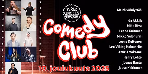 Tired Uncle's Comedy Club