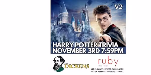 Harry Potter Theme Trivia @ The Dickens