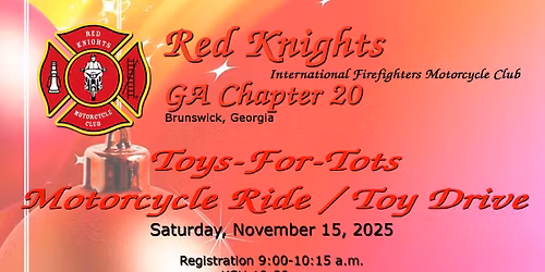 Toys-For-Tots Motorcycle Ride & Toy Drive