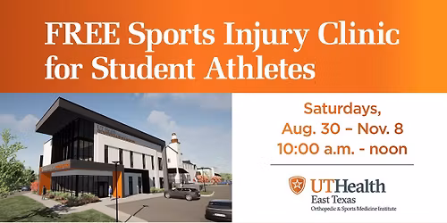 FREE Sports Injury Clinic for Student Athletes