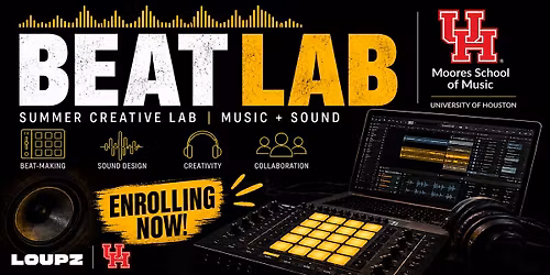 LOUPZ & UH: Beat Lab (Ages 12\u201317) Summer Creative Lab | Music + Sound
