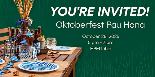 October CIM Pau Hana Event