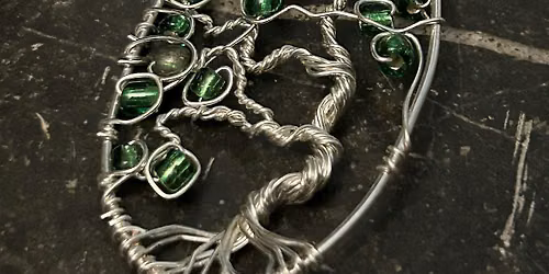 Wire Workshop - Beaded Tree of Life Pendant (Craft4Crafters Exhibition)