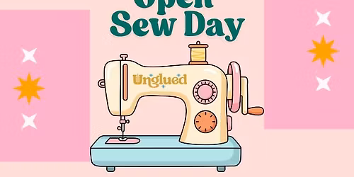 Open Sew Day at Unglued: choose your time & project (or bring your own project!)