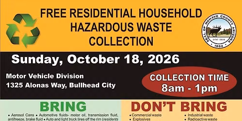 Free - Residential Household Hazardous Waste Collection