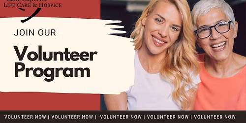 Hospice Volunteer Training - Make a Difference when it Matters Most!