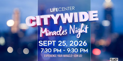 City-Wide Miracles Night - September 25th