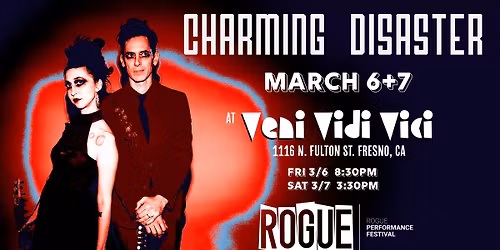 Rogue Festival Presents Charming Disaster's Musical Oracle at Veni Vidi Vici (Fresno, CA)
