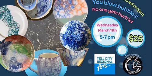 Bubble Blowin' Glaze Workshop