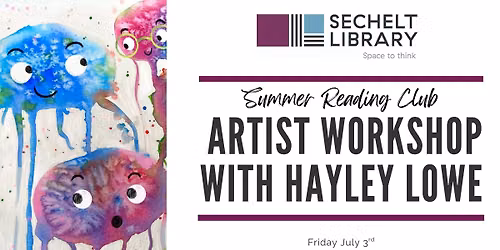 Summer Reading Club Artist Workshop feat. Hayley Lowe