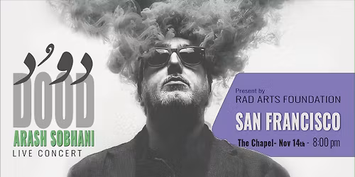 Arash Sobhani Live in San Francisco