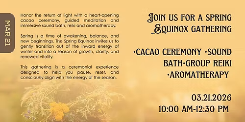 Spring Equinox Gathering