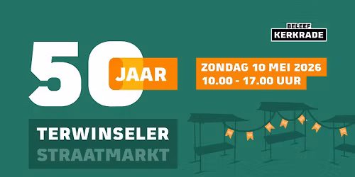 50e Terwinseler Straatmarkt m\u00e9t John Tana!