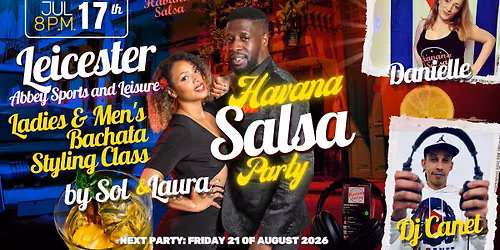 Fiesta Cubana Caliente - HS Cuban Salsa and Bachata Party in Leicester