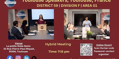 Toulouse Speakers Meeting