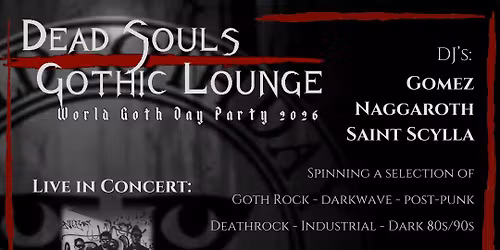 WORLD GOTH DAY PARTY 2026