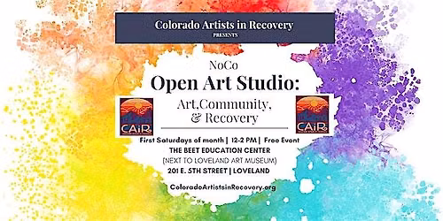 NoCo Monthly Open Art Studio: Art, Community, and Recovery