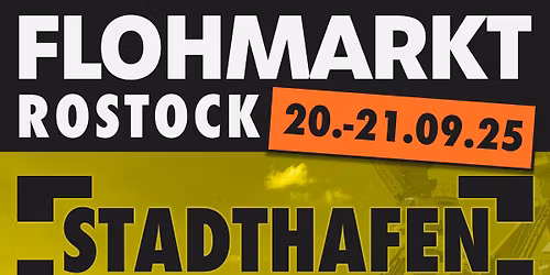 Flohmarkt am Rostocker Stadthafen