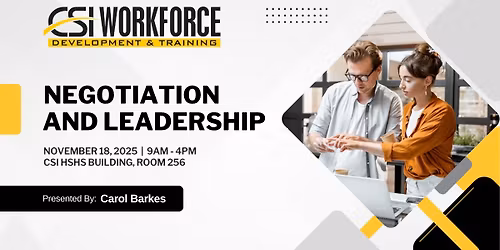 Negotiation and Leadership