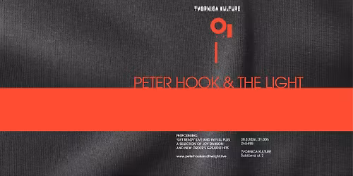 Peter Hook & The Light \/ 28.03.2026. \/ Tvornica kulture