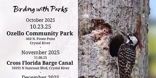 Birding with Parks ~ Trail 17