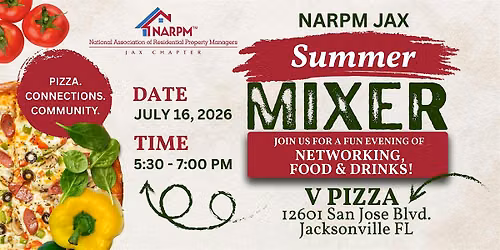 Summer Networking Mixer at V Pizza