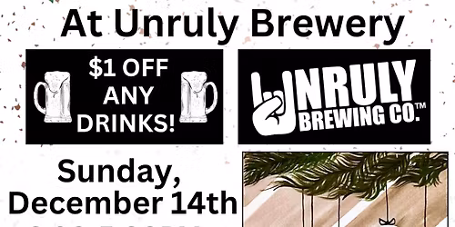 PAINT N' SIP AT UNRULY BREWING COMPANY