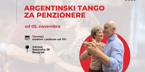 Argentinski tango za penzionere i sve starije od 60, Probni \u010das besplatan