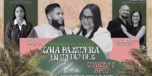 Congreso de Mujeres: Una Palmera en Medio del Ed\u00e9n