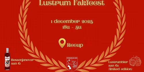 Lustrum Fakfeest