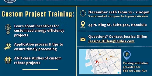 Custom Project Incentives - Everything You Need To Know *Attend In-Person*