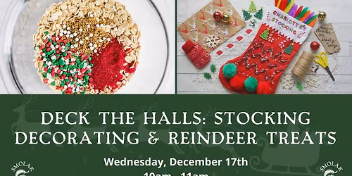 Stocking Decorating & Reindeer Treats Workshop