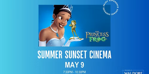 Summer Sunset Cinema featuring The Princess & The Frog hosted by REAL Church