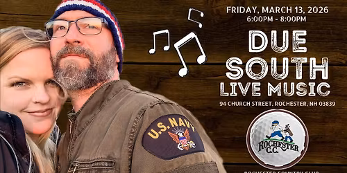 Live Music with Due South at Rochester Country Club