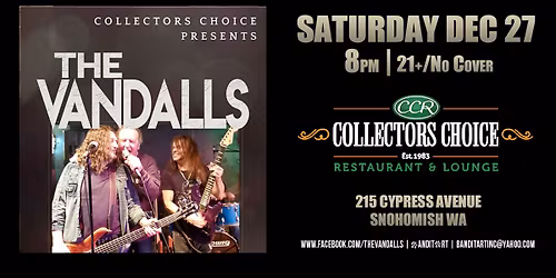 The Vandalls ROCKIN' Collectors Choice