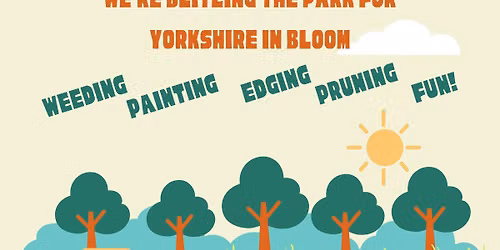 Yorkshire in bloom Park Blitz 2026