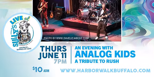 Music Matters with Analog Kids RUSH Tribute