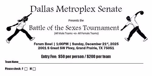 DMBS Battle of the Sexes 