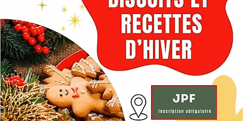 Atelier biscuits et recettes d'hiver