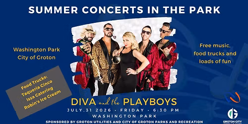 Concerts in the Park - Diva and the Playboys
