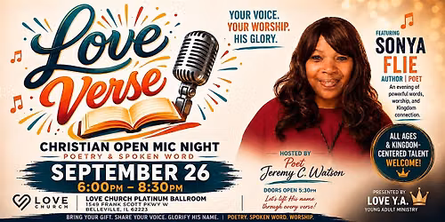 Love Verse Christian Open Mic